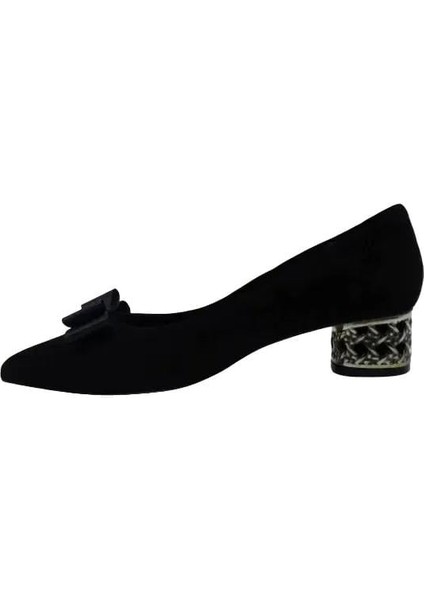 Hakiki Deri Sıyah Ayakkabı Stiletto 2240 12 fiyatları
