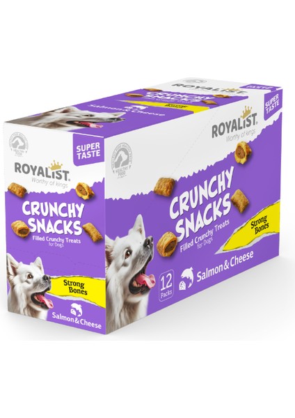 Köpek Ödülü Somonlu & Peynirli 100 gr x 6 Adet