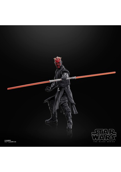 Black Series Qui-Gon Jinn, Darth Maul, Obi-Wan Kenobi (Phantom Menace) Aksiyon Figür Seti