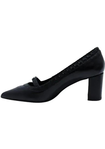 Hakiki Yılan/hakiki Deri Sıyah Ayakkabı Stiletto 9841 86 Yln fiyatları