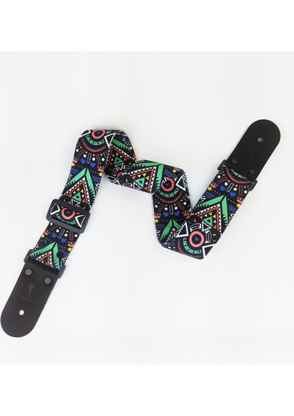 Strap Aztec Model Gitar Askısı