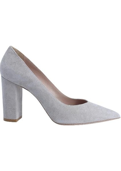 Hakiki Deri Pudra Ayakkabı Stiletto 4924 84 V2
