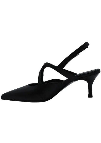 Hakiki Deri Sıyah Ayakkabı Stiletto 9841 84 fiyatları