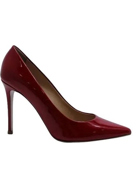 Hakiki Deri Kırmızı Ayakkabı Stiletto 2536 05 BD34-43