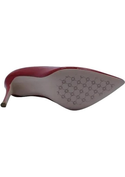 Hakiki Deri Kırmızı Ayakkabı Stiletto 2536 05 BD34-43