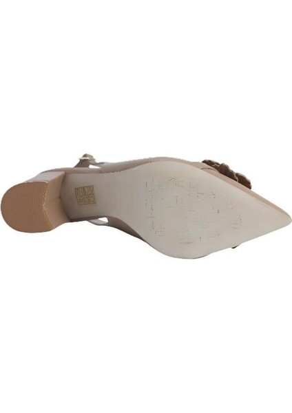 Hakiki Deri Bıskuvı Ayakkabı Stiletto 9841 100 V2 fırsatları