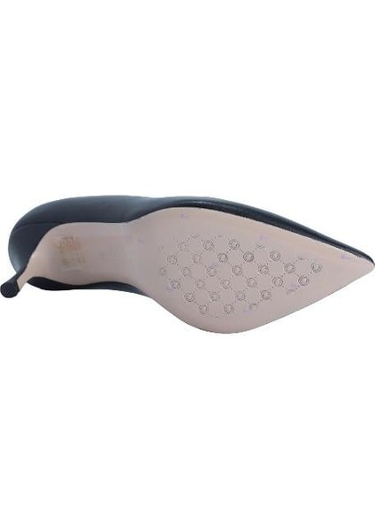 Hakiki Deri Sıyah Ayakkabı Stiletto 9841 41 V1 fırsatları