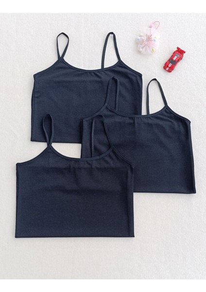 Ip Askılı Likralı 3 Lü Kadın Atlet fiyatları