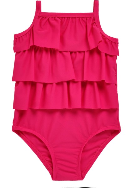 Uv Korumalı Askılı Mayo Kız Bebek Yüzücü Mayo 5108 Pembe fiyatları