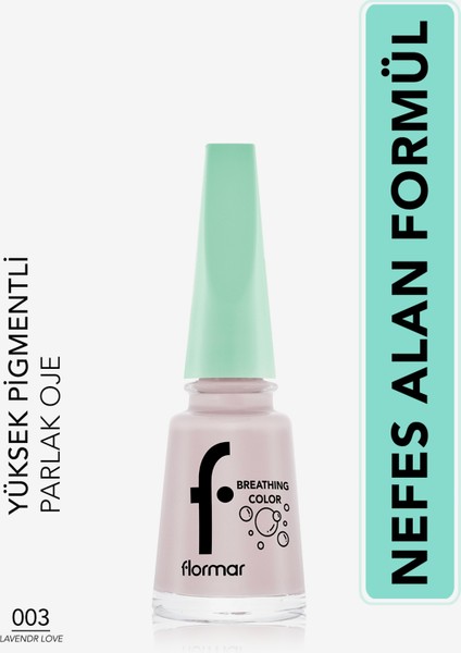 Breathing Color Nail Enamel (003 Lavender Love) 8682536032544