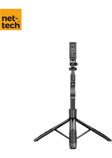 NT-MT04 Taşınabilir Selfie Çubuk Multi-Function Tripod Stand
