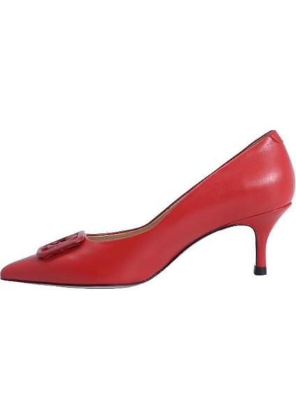 Hakiki Deri Kırmızı Ayakkabı Stiletto 9841 41 fiyatları
