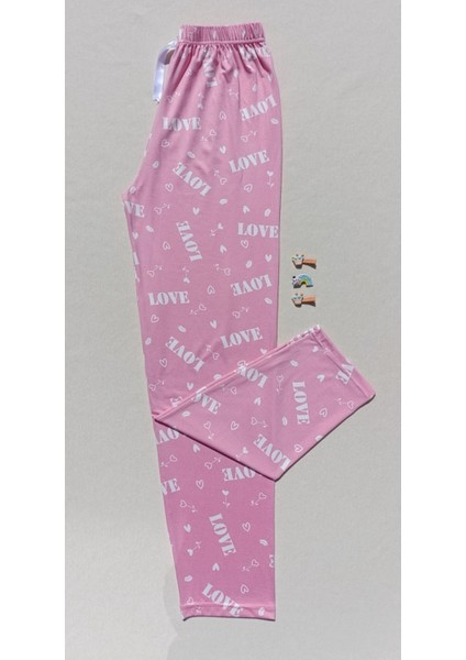 Mevsimlik Yumuşak Dokulu Kadın Pijama
