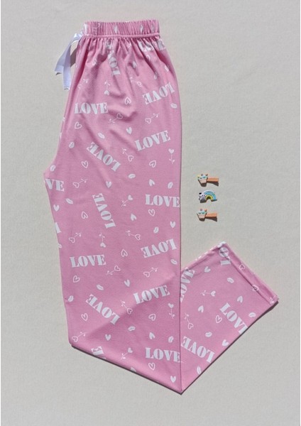 Mevsimlik Yumuşak Dokulu Kadın Pijama