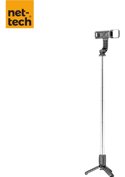 NT-MT05 Taşınabilir Selfie Çubuk Işıklı Tripod