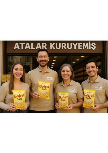 Paket Gofret Sade – 200 gr | Klasik Lezzetin Taptaze Hali