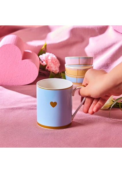 Talya Kupa Mavi 355 ml