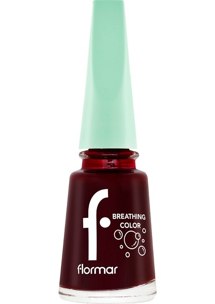 Breathing Color Yüksek Pigmentli & Parlak Bitişli Nefes Alan Oje (012 Burgundy) 8682536032636
