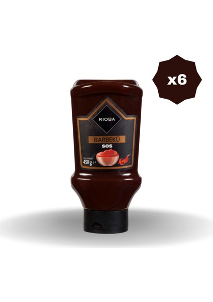 Barbekü Sos 450 gr x 6 Adet