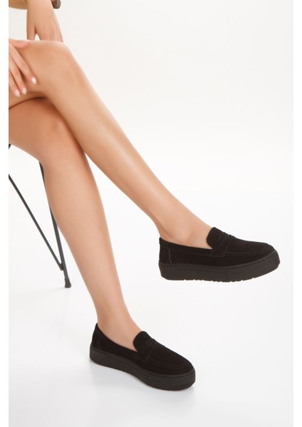 Kadın Hakiki Süet Deri Günlük Ayakkabı 4043 fiyatları