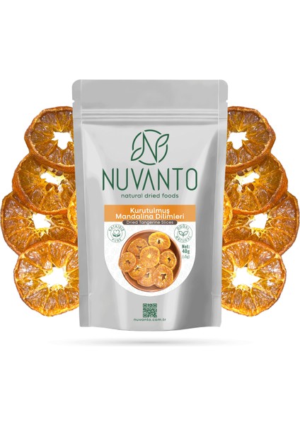 Kurutulmuş Halka Mandalina 40 gr