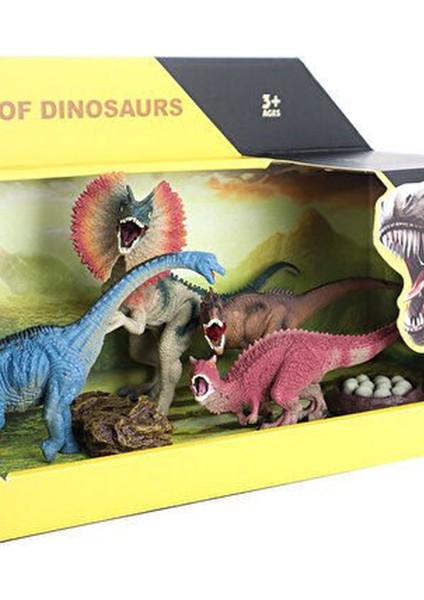 Dinozorların Dünyası ve Aksesuarları Oyun Seti ile Evde Bir Dinozor Parkı Kurun!
