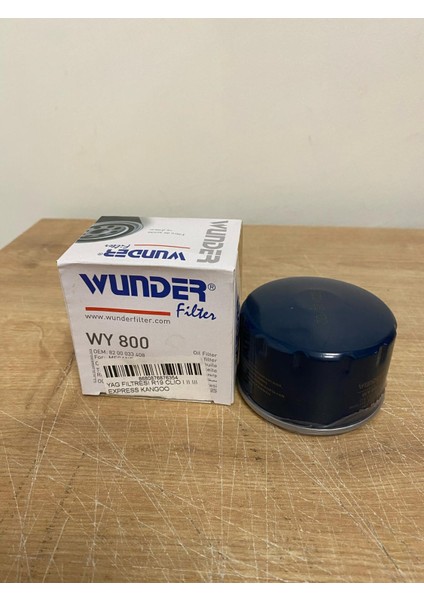 Wunder WY800 Yağ Filtresi R19 Clıo I Iı Iıı Express Kangoo Megane I Iı Laguna I Iı Scenıc Modus Logan Duster 7700274177