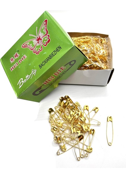 Çengelli Iğne Sarı No:4 (432 Adet)