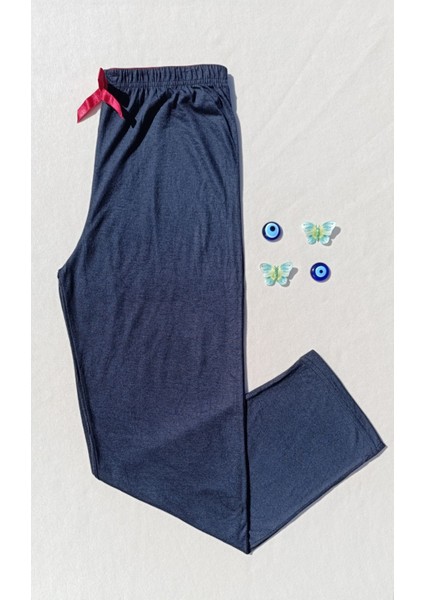 Mevsimlik Yumuşak Dokulu Kadın Pijama