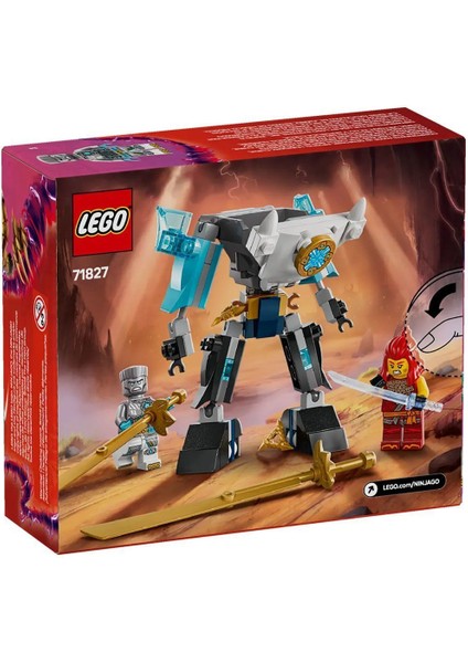 71827 LEGO Ninjago Zane Savaş Zırh Mechi 92 Parça +6 Yaş fırsatları