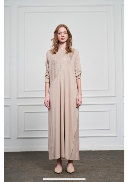 Nuss 2054 Desenli Elbise