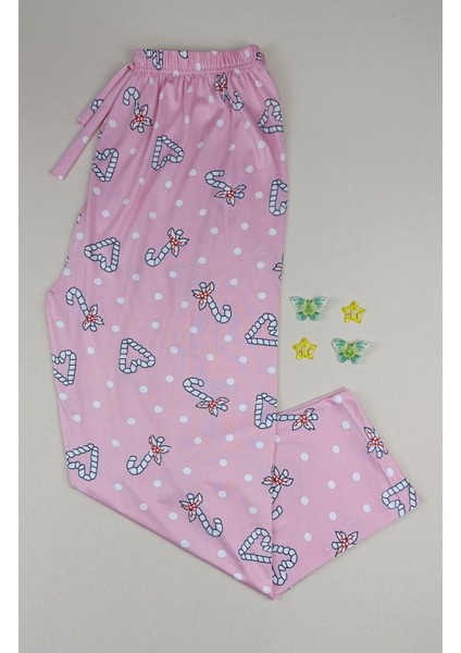 Mevsimlik Battal Boy 3'lü Kadın Pijama