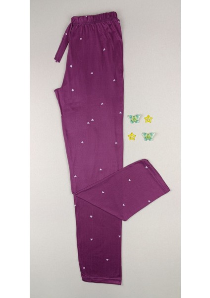 Mevsimlik Yumuşak Dokulu Kadın Pijama