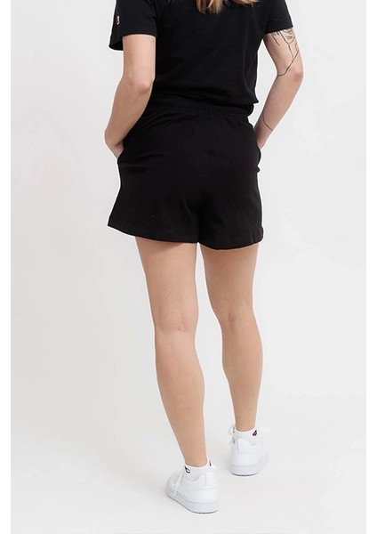 Kadın Siyah Iris Jersey Şort