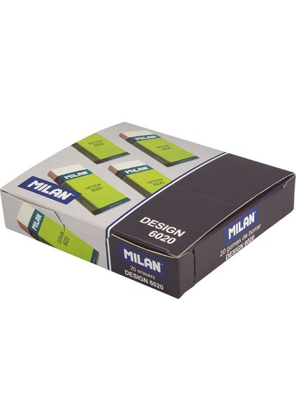 Mılan Desıgn 6020 Nata® Plastik Silgi - 20ADET