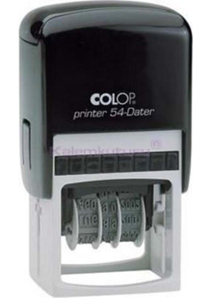 Colop Prınter 53 Tarih Kaşe(Tr) Siyah Kasa Siyah Keçe - 30X45MM