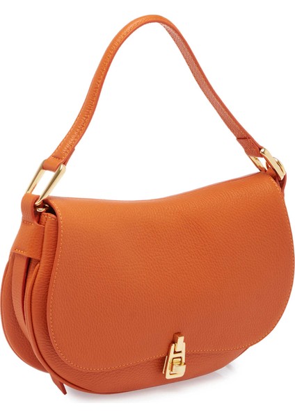 Turuncu Hakiki Deri Kadın Çapraz Askılı Çanta - S25Y1BC80135-J35 fiyatları