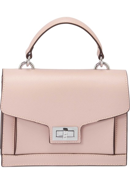 Pudra Hakiki Deri Kadın El Çantası - S24K1BC80266-U9J