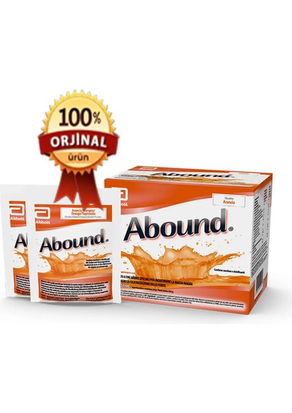 Abound 30 Adet Amino Asit Saşe Portakal Aromalı Özel Beslenme Ürünü