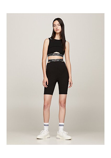 Tommy Jeans Kadın Logo Tapıng Cycle Şort Tayt