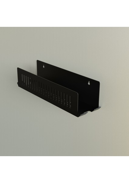 Modern Banyo Duş Rafı, Metal, 37X10 Cm, Siyah, Şampuan ve Traş Bıçağı ve Diş Fırçası Tutuculu modelleri