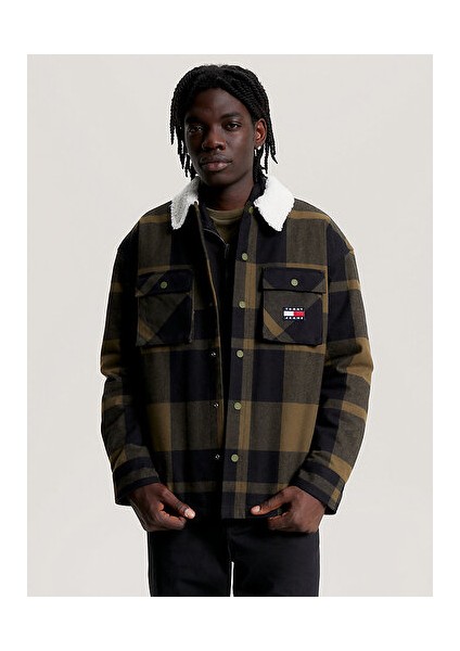 Tjm Check Sherpa Lıned Overshırt