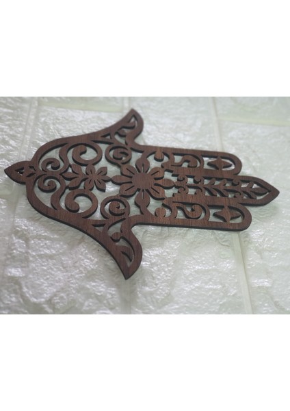 17 x 19 cm Fatıma'nın Eli Ahşap Duvar Dekoratif fiyatları
