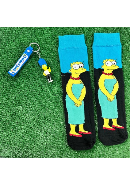 Marge Çorap & Anahtarlık Takım