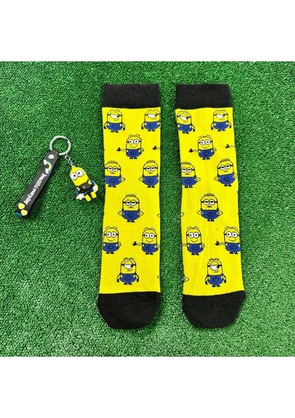 Mınıons Çorap & Anahtarlık Takım