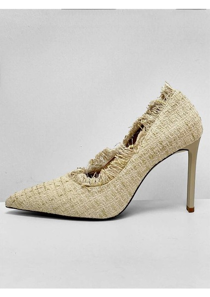 5173 Chanel Ince Ökçe Stiletto Kadın Topuklu Ayakkabı indirimleri