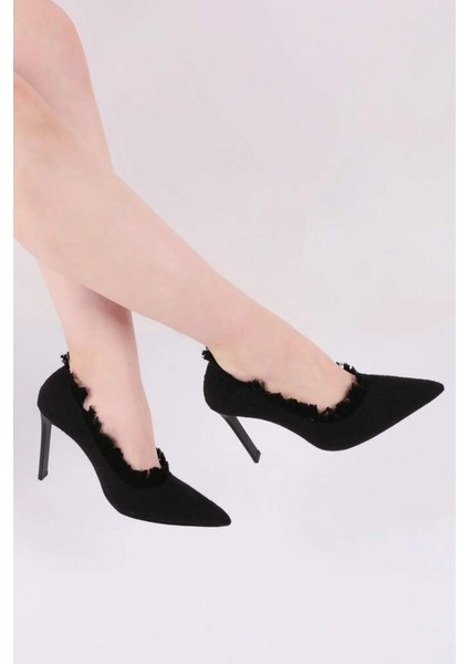5173 Chanel Ince Ökçe Stiletto Kadın Topuklu Ayakkabı