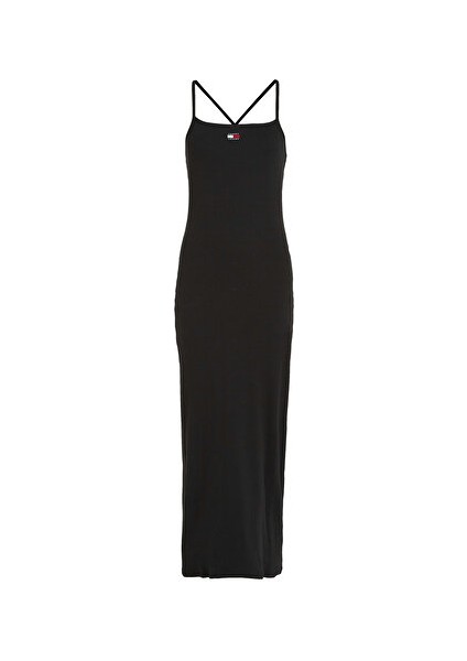 Tjw Strappy Badge Rıb Dress fırsatları