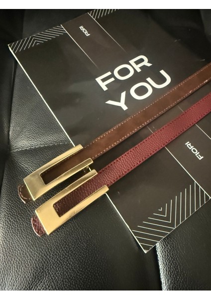 Tasarım Gold Tokalı Ince Kadın Kemeri, Ceket Kemeri, Gömlek Kemeri, Elbise Kemeri fiyatları
