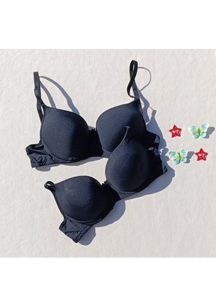 2'li Ekonomik Paket Push Up Dolgulu Destekli Micro Sütyen